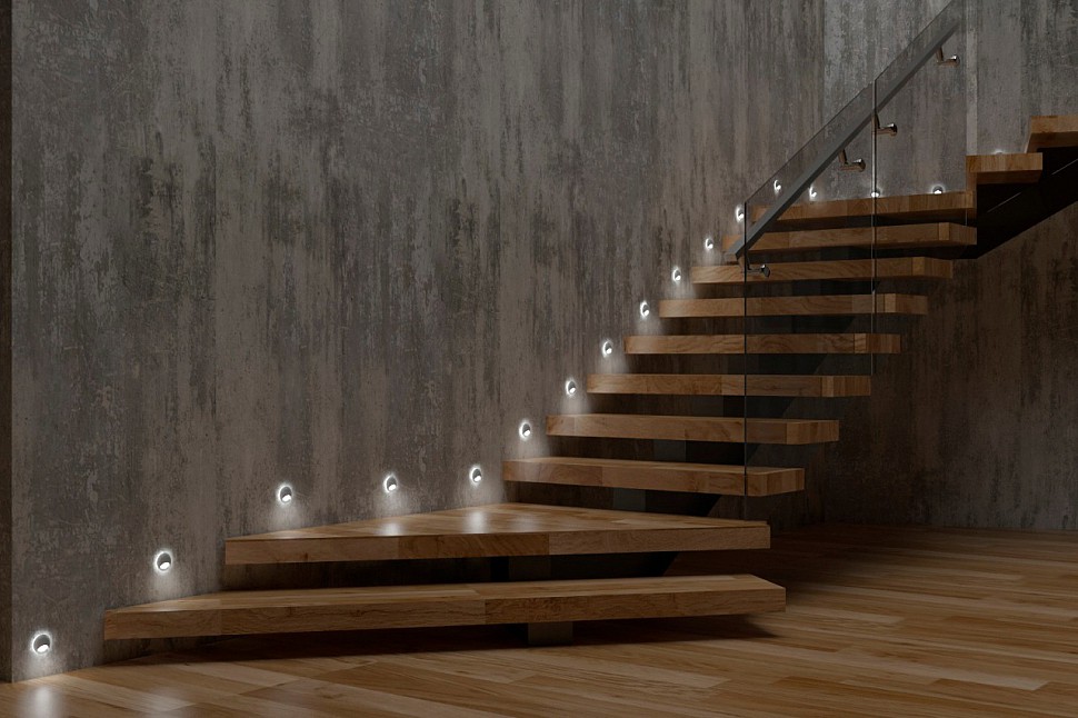 Накладные светильники для лестницы