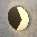 Бронзовый круглый встраиваемый светильник для лестницы Integrator IT-783-Bronze Right