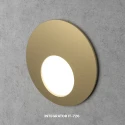 Золотой круглый светильник для лестницы Zamel