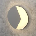 Серый круглый светодиодный встраиваемый светильник для лестницы Integrator IT-783-Gray Right