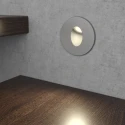 Серый круглый светильник на лестницу Integrator Stairs Light IT-717-Gray