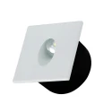 Белый квадратный светильник для лестницы Integrator IT-715-White