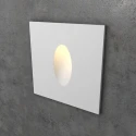 Белый встраиваемый светильник для лестницы