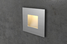 Алюминиевый квадратный светильник на лестницу Integrator IT-763-Alum