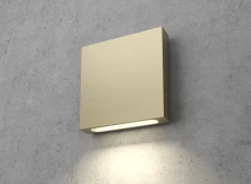 Квадратный бронзовый светильник подсветка лестницы Integrator Uno IT-001 Bronze