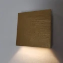 Квадратный бронзовый светильник подсветка лестницы Integrator Uno IT-001 Bronze