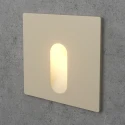 Встраиваемый светильник Steps S1716-BG-WW, квадратный, 3000K