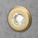 Встраиваемый круглый светильник Steps S1723-GO-WW, золото, IP 65