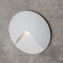 Белый круглый светильник для лестницы Integrator IT-750-White