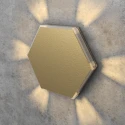 Золотой шестиугольный светильник для лестницы Integrator IT-780-Gold