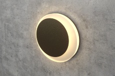 Бронзовый круглый светильник для лестницы Integrator IT-784-Bronze Right