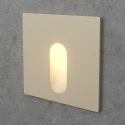 Бежевый светодиодный светильник встраиваемый в стену IT-716