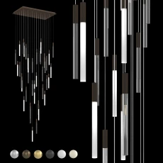 Каскадная люстра IT-Laser-Rectangle-104x59-MIX-M-C-40