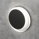 Чёрный круглый светильник для лестницы Integrator IT-784-Black Right