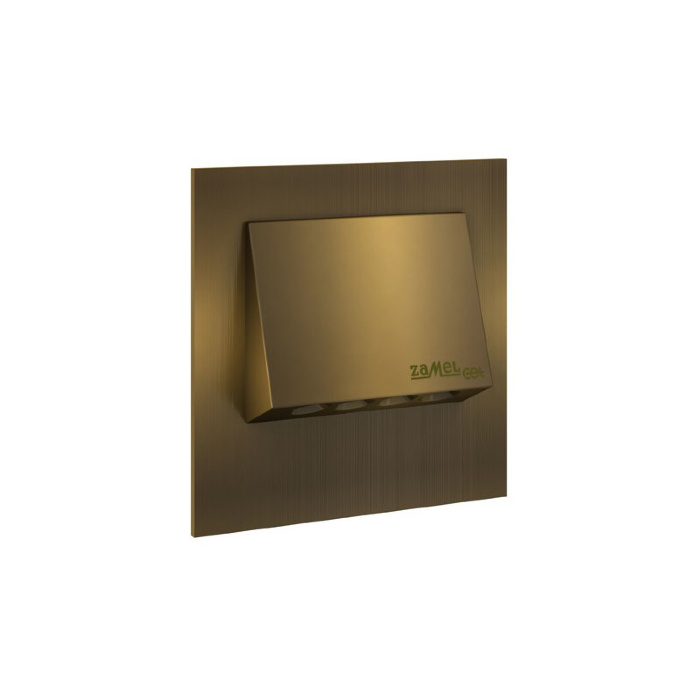 Zamel NAVI 11-221-42 Золото/Теплый белый в монтажную коробку 230V AC