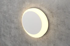 Белый круглый светильник для лестницы Integrator IT-784-White Right