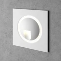 Белый встраиваемый квадратный светодиодный светильник на лестницу IT-718