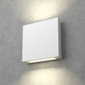 Белый квадратный встраиваемый светодиодный светильник для подсветки ступеней лестницы