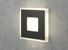 Integrator IT-711-Black OREOL Чёрный светильник светодиодный для подсветки лестницы