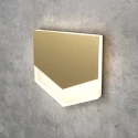 Золотой треугольный светильник для подсветки лестницы