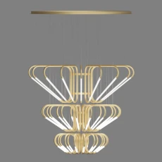 IT-PowerRais-down-3 люстра трехъярусная