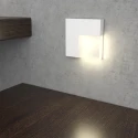 Белый квадратный светодиодный светильник подсветка лестницы