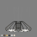 IT-PowerRais-up-1 одноярусная люстра из гнутой трубы