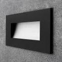 Прямоугольный чёрный светильник на лестницу Integrator IT-771-Black