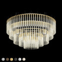 Люстра из 5 ярусов IT-Cascade-of-rings-Bubbles-5 (IT-Laser-Bubbles)