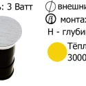 СВЕТКОМПЛЕКТ · ST-1105 RD Alum 3000K