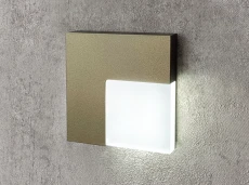 Бронзовый квадратный светильник Integrator Stairs Light IT-755-Bronze