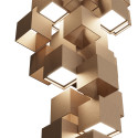Люстра IT-Vertical cubes chandelier вертикальные кубы