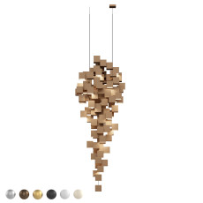 IT-Vertical cubes chandelier вертикальные кубы
