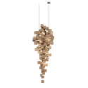Люстра IT-Vertical cubes chandelier вертикальные кубы