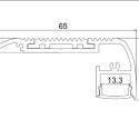 Профиль для ступеней лестницы IT-ledstep-profile-1500