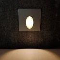 Белый квадратный светильник