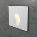 Белый квадратный светильник для лестницы
