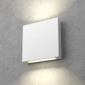 Белый квадратный встраиваемый светильник