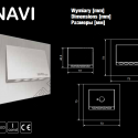 Zamel NAVI 11-222-42  встраиваемый в стену