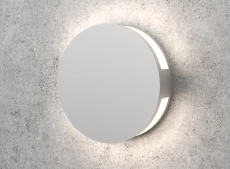 Круглый белый светильник для лестницы Integrator OREOL IT-022 WH