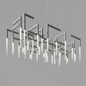 Световая композиция из металлических подвесов IT-Light labyrinth