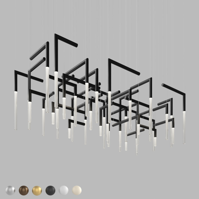 Световая композиция из светильников IT-Light Labyrinth-d30-40 by Chebanova Olga Световая композиция из светильников IT-Light Labyrinth-d30-40 by Chebanova Olga