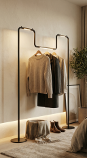 Стойка для одежды LED IT-Light hanger-D1100x1500