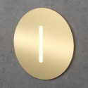 Золотой светодиодный встраиваемый светильник Integrator IT-753