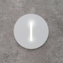 Белый круглый светильник для лестницы