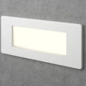 Светильник белый прямоугольный встраиваемый в стену IT-767