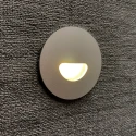 Круглый светильник серебро для лестницы Integrator Stairs Light IT-736-IP67-WW-Silver
