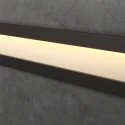 Чёрный прямоугольный встраиваемый LED светильник для лестницы Integrator IT-773-Black