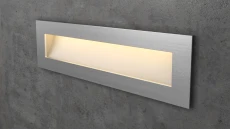 Прямоугольный алюминиевый светильник на лестницу Integrator IT-772-Alum