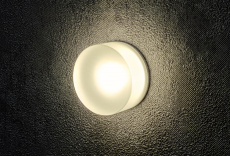 Круглый прозрачный светильник для лестницы Integrator Stairs Light IT-747-WW-White